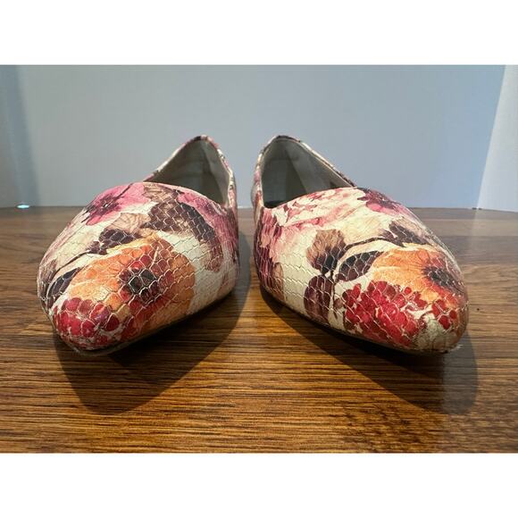 Rockport Women's Total Motion Adelyn Floral Flats - Sz 8.5 Unique Cottage Style - Picture 5 of 10